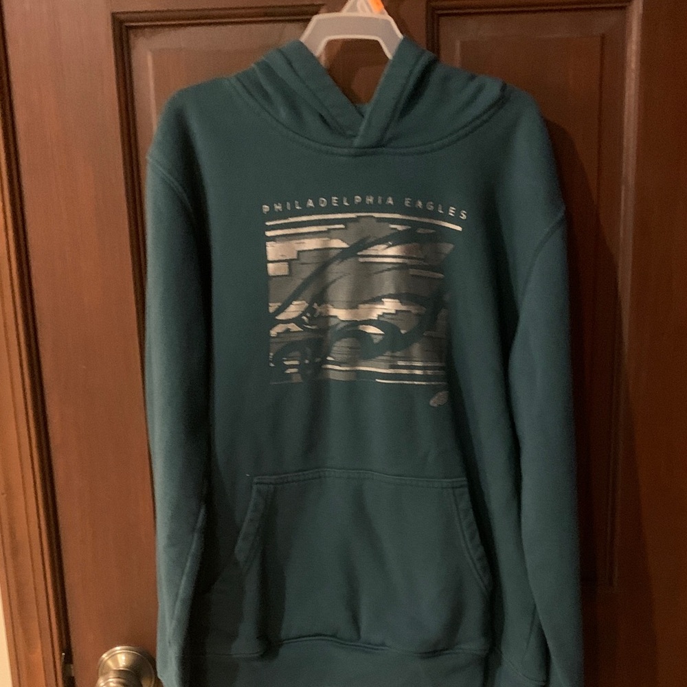 Philadelphia Eagles Youth Green Hoodie